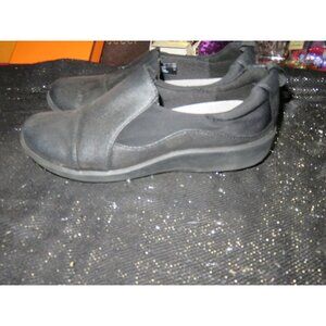 BOGO Clarks CloudSteppers OrthoLite Black Leather Sillian Paz loafers antifatigu